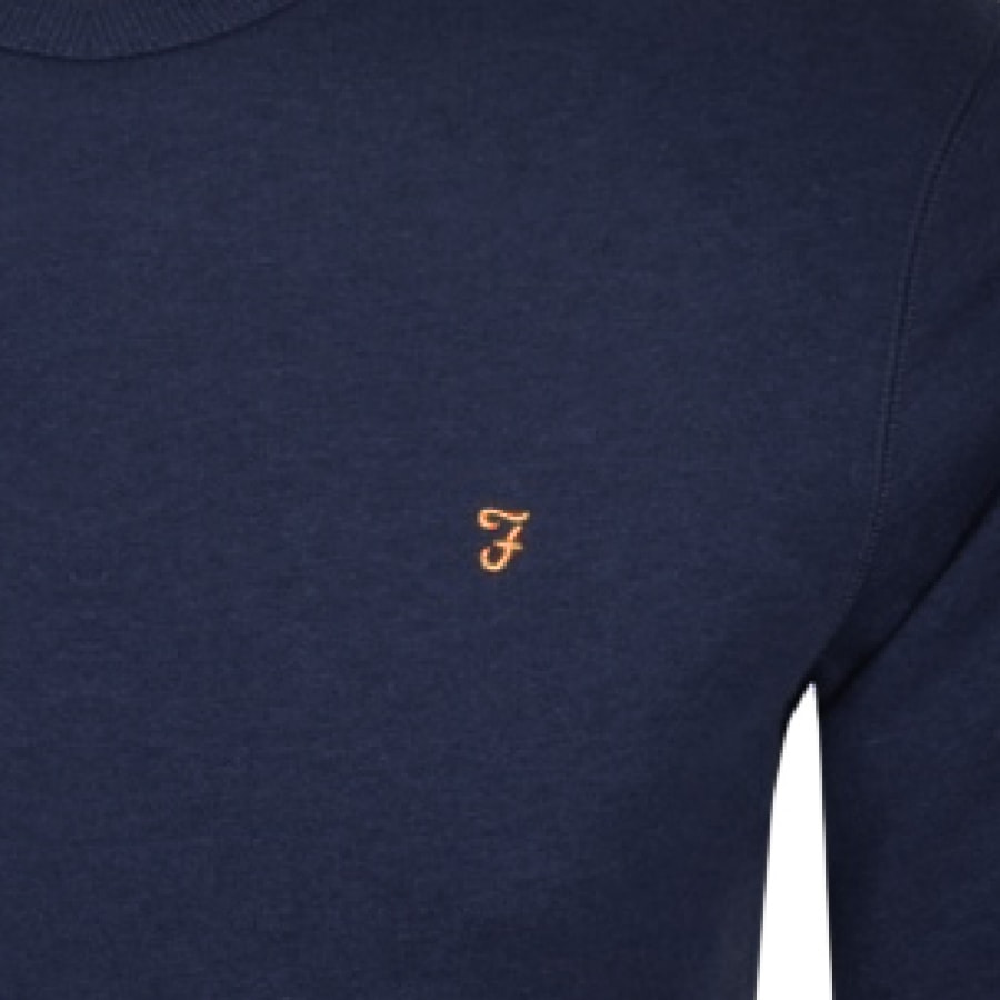 Alternative Image for ProductFarah Vintage Tim Sweatshirt Navy3
